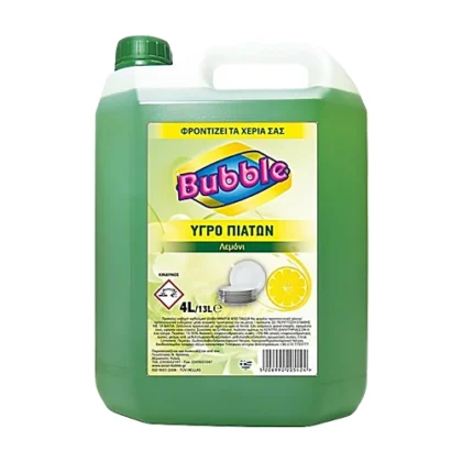 BUBBLE ΥΓΡΟ ΠΙΑΤΩΝ ΛΕΜΟΝΙ 4lt
