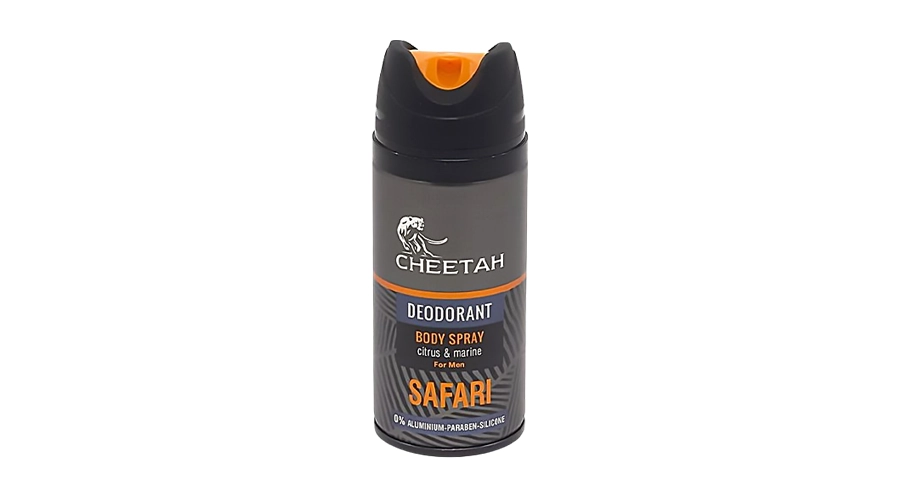 CHEETAH ΑΠΟΣΜΗΤΙΚΟ ΣΩΜΑΤΟΣ SAFARI 150ml