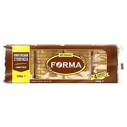 FORMA ΦΡΥΓΑΝΙΕΣ ΣΙΚΑΛΗΣ FAMILY PACK (4PACK) 360gr