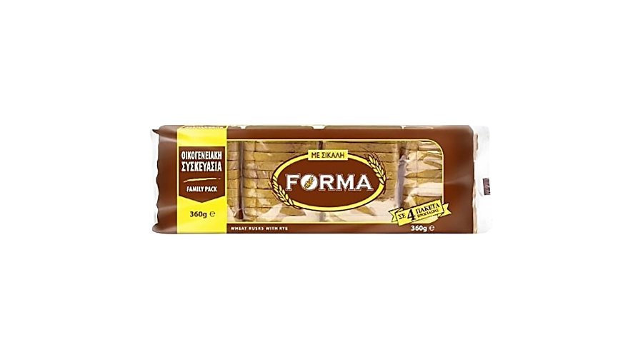 FORMA ΦΡΥΓΑΝΙΕΣ ΣΙΚΑΛΗΣ FAMILY PACK (4PACK) 360gr
