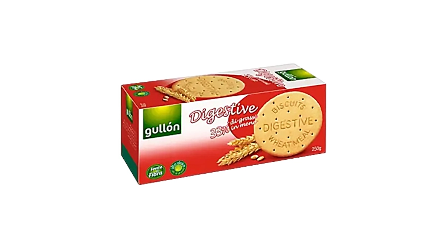 GULLON DIGESTIVE -33% ΜΠΙΣΚΟΤΑ WHEATMEAL 250gr