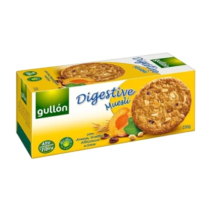 GULLON DIGESTIVE ΜΠΙΣΚΟΤΑ MUESLI 230gr