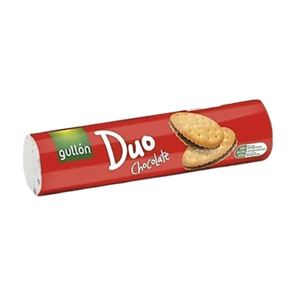 GULLON DUO CHOCOLATE ΜΠΙΣΚΟΤΑ ΓΕΜΙΣΤΑ 250gr