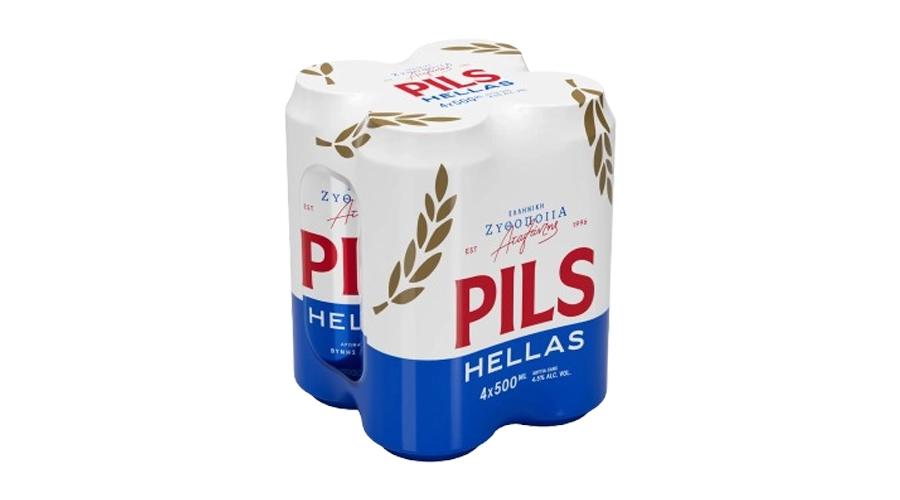 ΜΠΥΡΑ PILS 4PACK 500ml