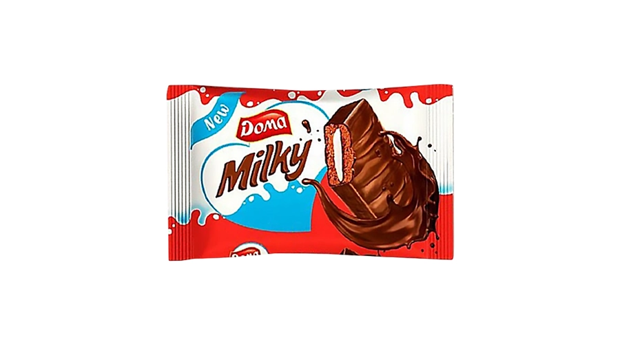 DOMA MILKY CAKE BAR ΚΑΚΑΟ & ΚΡΕΜΑ 38gr
