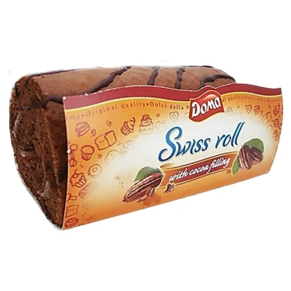 DOMA SOFIA SWISS ROLL ΓΕΜΙΣΗ ΚΑΚΑΟ 115gr