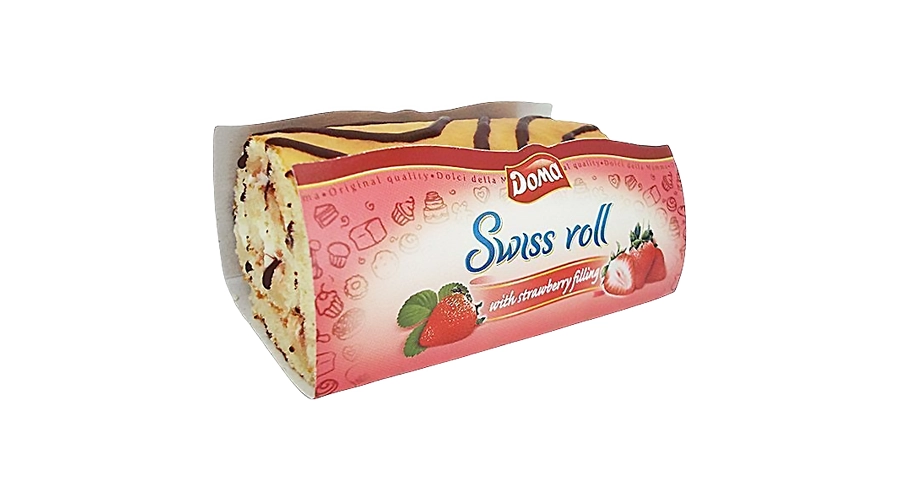 DOMA SOFIA SWISS ROLL ΓΕΜΙΣΗ ΦΡΑΟΥΛΑ 115gr