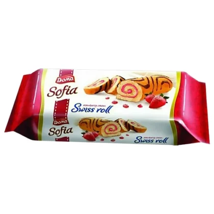 DOMA SOFIA SWISS ROLL ΓΕΜΙΣΗ ΦΡΑΟΥΛΑ 200gr