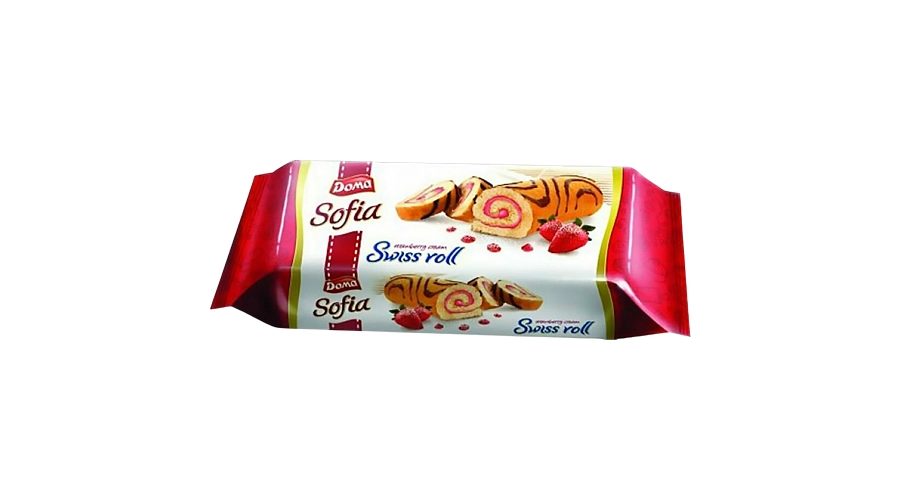 DOMA SOFIA SWISS ROLL ΓΕΜΙΣΗ ΦΡΑΟΥΛΑ 200gr