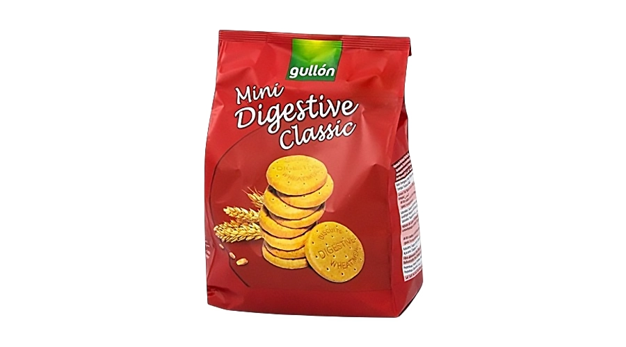 GULLON DIGESTIVE ΜΠΙΣΚΟΤΑ MINI 175gr