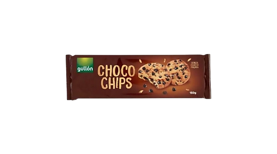 GULLON ΜΠΙΣΚΟΤΑ CHOCO CHIPS 150gr