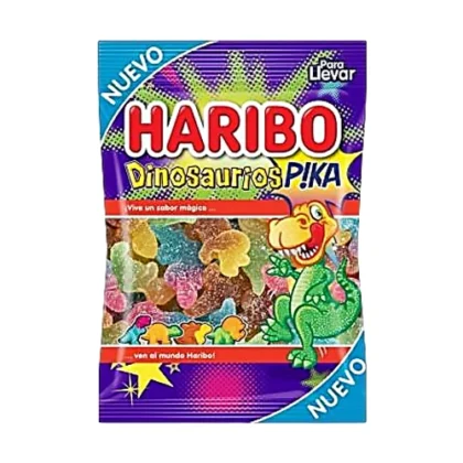 HARIBO ΖΕΛΕΔΑΚΙΑ DINOSAURIOS PIKA 100gr