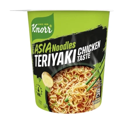 KNORR SNACK POT NOODLES TERIYAKI ΚΟΤΟΠΟΥΛΟ 65gr