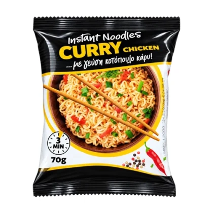 TASTY COOK NOODLES ΚΟΤΟΠΟΥΛΟ ΚΑΡΥ 70gr