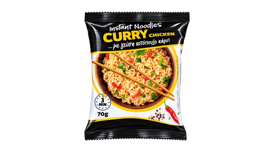 TASTY COOK NOODLES ΚΟΤΟΠΟΥΛΟ ΚΑΡΥ 70gr