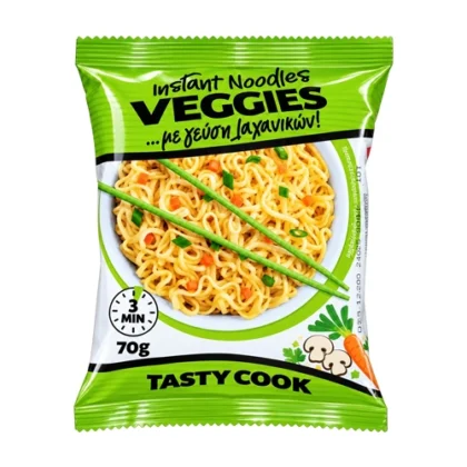TASTY COOK NOODLES ΛΑΧΑΝΙΚΑ 70gr